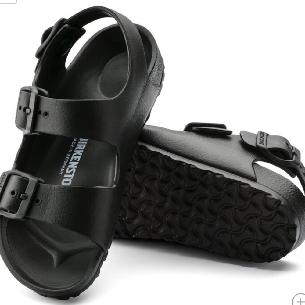 Birkenstock Kid’s Milano Essentials Sandals | Black |